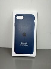 Brand New Sealed Apple Silicone Case iPhone SE 3rd Gen Abyss Blue MN6F3ZM/A for sale  Shipping to South Africa