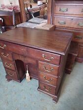 antique kneehole desk for sale  SHEFFORD