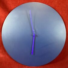 Menu Norm Architects Powder Coated Blue Steel Wall Clock 30cm Dia. (5A) MO#8683 for sale  Shipping to South Africa