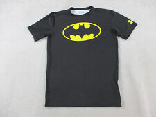 Camisa Under Armour para Hombre 2XL XXL Negra Amarilla Batman Logotipo Compresión Estirada Gimnasio segunda mano  Embacar hacia Mexico