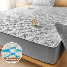 Usado, Capa de colchão elástica impermeável lençóis almofada protetora capa de cama macia comprar usado  Enviando para Brazil