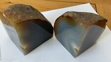 agate bookends for sale  WESTHILL