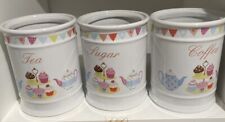 Canisters tea sugar for sale  BRIDGWATER