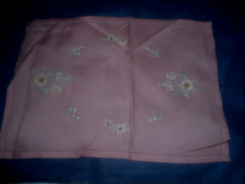 Pretty pink linen for sale  NEWTON STEWART