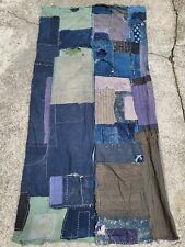 Vintage Japanese Kimono Fabric Indigo Blue, BORO,Dyed Textiles,　176cm×88cm  for sale  Shipping to South Africa