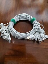 Carregador de cabo de sincronização de carga 1M original 30 pinos para USB para Apple incl. 2 cabos comprar usado  Enviando para Brazil