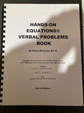 Hands equations verbal for sale  Houston