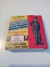 Charlie Chaplin em filme regular 8mm "141 Charlie Skares Around"  comprar usado  Enviando para Brazil