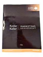 Marketing Management 15E Kotler Keller Pearson 15a edición global segunda mano  Embacar hacia Argentina