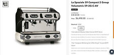 Spaziale espresso machine for sale  Philadelphia