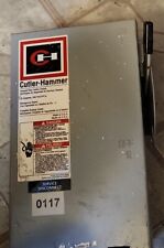 Interruptor de segurança Cutler Hammer 30A, 220V, serviço geral DG221NGB Ser B 0117 AS-IS comprar usado  Enviando para Brazil
