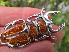 Amber fossil scarab for sale  Shipping to Ireland