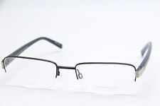 Used, NEW CHARMANT CH 10742 BK BLACK SILVER WOOD AUTHENTIC FRAMES EYEGLASSES 55-19 for sale  Shipping to South Africa