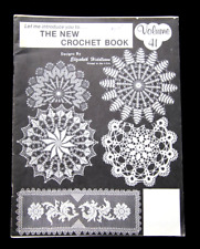 Vtg "The New Crochet Book" Elizabeth Hiddleson Designs Patterns Vol. 41 Doilies+ for sale  Shipping to South Africa