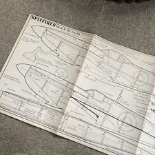 Plans spitfires mk9 for sale  BRADFORD