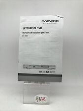 Daewoo lettore dvd usato  Ancona