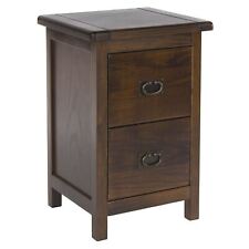 Dark wood bedside for sale  Shipping to Ireland