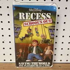 Funda protectora Walt Disney RECESS SCHOOL'S OUT (VHS, 2001) segunda mano  Embacar hacia Argentina