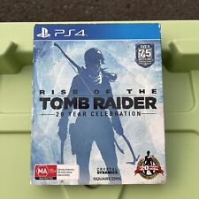 Rise Of The Tomb Raider 20 Year Celebration PS4 SONY PLAYSTATION 4 completo PS4 comprar usado  Enviando para Brazil