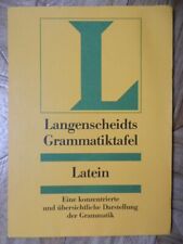 Langenscheidts grammatiktafel  gebraucht kaufen  Deutschland