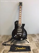 Guitarra elétrica Black Stagg Music L300-BK com suporte de guitarra Fender comprar usado  Enviando para Brazil