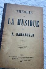 Musique danhauser theorie d'occasion  Le Havre-