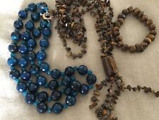 Gemstone beaded necklaces for sale  Ireland