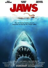 Jaws movie poster for sale  THATCHAM