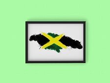 Grunge map jamaica for sale  SOUTHAMPTON