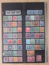 Lot stamps perfin for sale  Shipping to Ireland