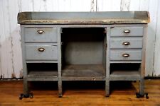 Antique workbench kitchen for sale  Decatur