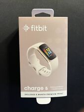 Fitbit Charge 5 - Bandas brancas + pretas lunares/ouro macio aço inoxidável comprar usado  Enviando para Brazil