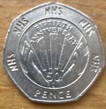 1998 50p coin for sale  LETCHWORTH GARDEN CITY