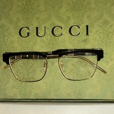 Armações de óculos masculinas Gucci semi sem aro tartaruga GG06050-022 comprar usado  Enviando para Brazil