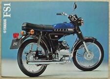 Folheto de vendas de motocicletas YAMAHA FS1 49cc 1978 #LIT-3MC-0107120-78E, usado comprar usado  Enviando para Brazil