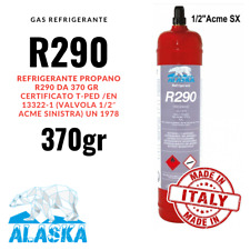 GAS R290 CYLINDER 370 gr for sale  Shipping to South Africa