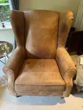 Large leather wingback for sale  CARSHALTON