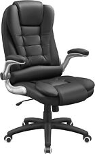 SONGMICS Office Swivel Chair with 76 cm High Back Large Seat and Flip-Up Armrest for sale  Shipping to South Africa