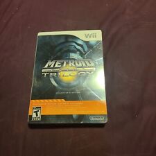 Metroid Prime Trilogy Nintendo Wii Steelbook Collector's Edition Complete for sale  Shipping to Canada