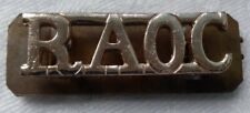Vintage raoc badge for sale  NEWCASTLE
