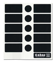 Etiquetas de quadro-negro Cohas ChefLand frascos quadrados de especiarias de vidro com ou sem marcador comprar usado  Enviando para Brazil
