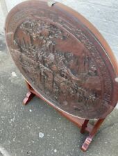 Chinese carved hardwood for sale  SHEFFORD