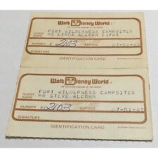 Usado, Cartões de acampamento Walt Disney World 1982 Fort Wilderness Linda e Steve Alcorn comprar usado  Enviando para Brazil
