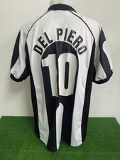 MAGLIA JUVENTUS DEL PIERO NO MATCH WORN INDOSSATA SHIRT VINTAGE CAMISETA usato  Roma