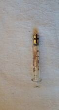 Vintage glass hypodermic for sale  WIGAN