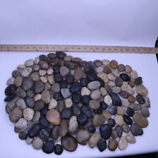 (3-Pk) Outdoor Decorative River Rock Steppingstones 14" Diameter YD6723 for sale  Shipping to South Africa