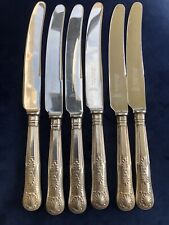 Vintage 1970s Sheffield Silver Plated EPNS A1 Kings Pattern 58 Piece Cutlery Set, used for sale  Shipping to South Africa