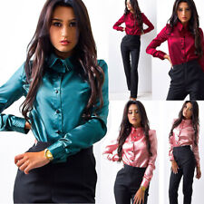 Women satin button for sale  Shipping to Ireland
