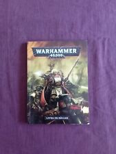 Warhammer 40000 livre d'occasion  Limoges-