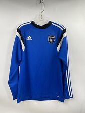 San Jose Earthquakes Adidas Climacool Pullover Men's Blue/Black Training for sale  Shipping to South Africa